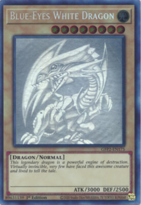 Yugioh: 1x Blue-Eyes White Dragon - GFP2-EN175 - Ghost Rare - 1st Edition - NM G-image