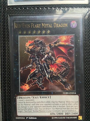 Red-Eyes Flare Metal Dragon (UTR) CORE-EN054 Clash of Rebellions 1st Edition-image