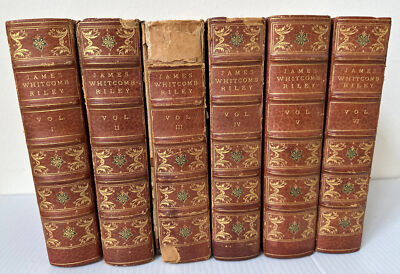 The Complete Works James Whitcomb Riley Signed 48/150-image