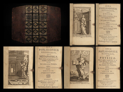 1672 PHYSICS Pierre St Joseph Philosophy Science & Metaphysics Cistercian 3v SET-image