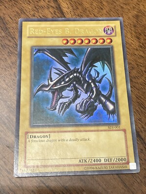 Yu-Gi-Oh! Red-Eyes Black Dragon 1st Edition Starter Deck Joey SDJ-001-image