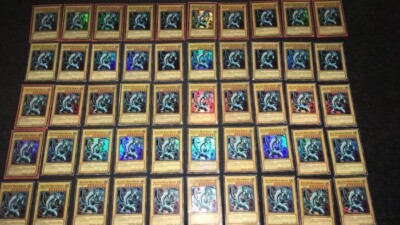 Yugioh! Blue Eyes White Dragon Lot READ DESCRIPTION Bulk Lot Yu-Gi-Oh! 20 Cards-image