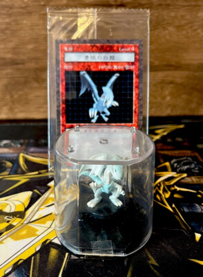 YU-GI-OH! BLUE EYES WHITE DRAGON | DDM Card + Figure Factory Sealed 🎁-image