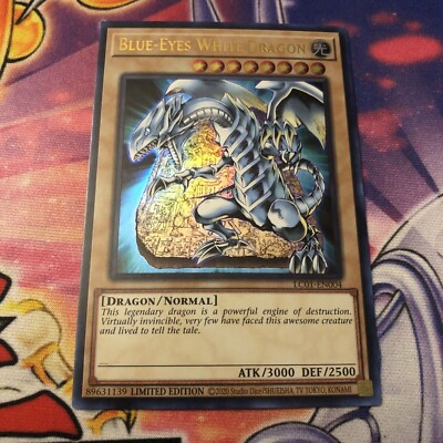 ( BLUE-EYES WHITE DRAGON ) - Ultra Rare - LC01-EN004 Limited NM - Yu-Gi-Oh 25th-image