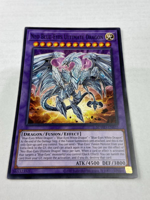 Yugioh Neo Blue-eyes Ultimate Dragon Sdwd-en035 Blue Eyes White Destiny Common-image