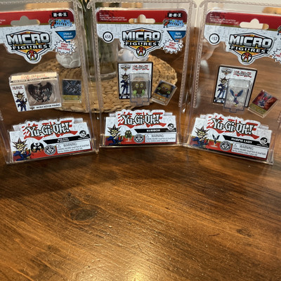 World's Smallest Micro Figures Yu-Gi-Oh! - #456,57,58 Red EYES Black DRAGON!-image