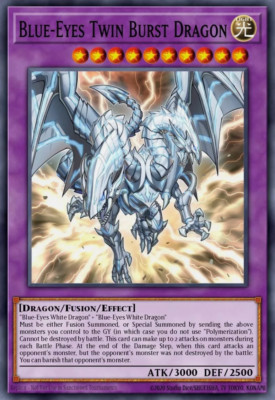 Blue-Eyes Twin Burst Dragon - SDWD-EN036 - Common Yugioh - NM - -image