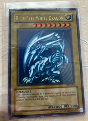 Yu-Gi-Oh! TCG Blue-Eyes White Dragon Kaiba Sdk-001 Unlimited Ultra Rare-image