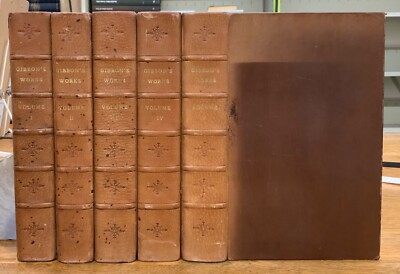 1814 Miscellaneous Works of Edward Gibbon, Sheffield Complete Set 2nd Edition-image
