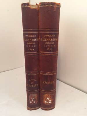 Acta et Decreta Concilii Plenarii Americae Latinae;  ACTS, DECREES, COUNCILS-image