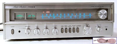 🔥【PRO SERVICED】Fisher RS-1052 Stereo 104W Receiver!Phono~XSTR/LED MOD💥GUARANTY-image