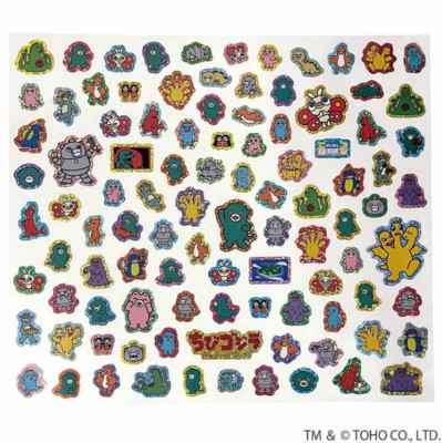 Chibi Godzilla 100 Piece Stickers TOHO Godzilla Store Japanese Character Monster-image