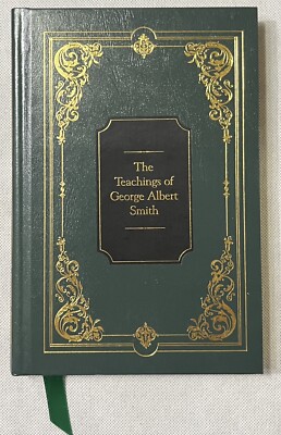 Teachings Of The Latter-Day Prophets George Albert Smith Vol 8 Leather 1st Print-image
