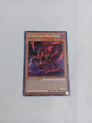 Yugioh Red-Eyes Alternative Black Dragon TN19-EN005 Secret Rare NM-image