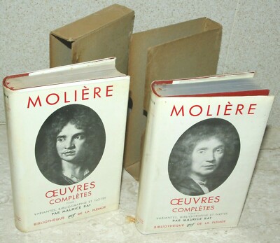 Moliere Oeuvres Completes I & II: Variantes, bibliographie et notes par M Rat -image