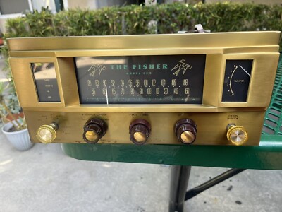 VINTAGE - THE FISHER - MODEL 500 - MONO TUBE AM/FM RECEIVER- RESTORATION  READ-image