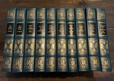 Myths and Legends of the Ancient World, Complete Set of 10 Volumes Easton Press-image