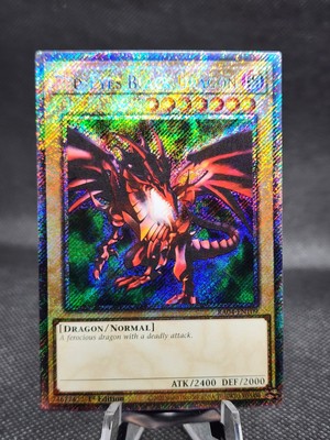 Yugioh! Red-Eyes Black Dragon (4th Art) - RA04-EN109 - Platinum Secret Rare -image