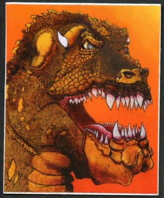 Joey Feldman Godzilla Dragonsaurus 2024 Fine Art Print Sticker 3x3.75 in-image