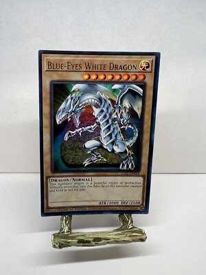 Yugioh Blue-Eyes White Dragon Limited Edition LC01-EN004 Foil Card TCG-image