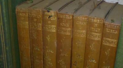 The Travels of Theophile Gautier, Complete 7 Volume Set, 1912-image