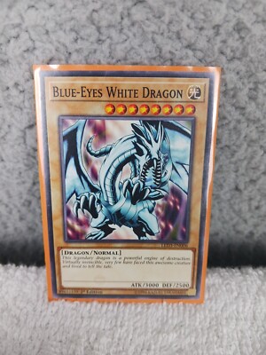 LIMITED EDITION Blue Eyes White Dragon NEAR MINT -image