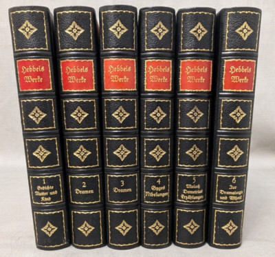 VTG 1910 Poet Hebbel's Werke 