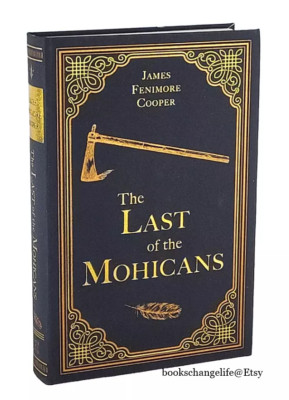 THE LAST OF THE MOHICANS by James Fenimore Cooper Soft Faux Leather Cover *New*-image
