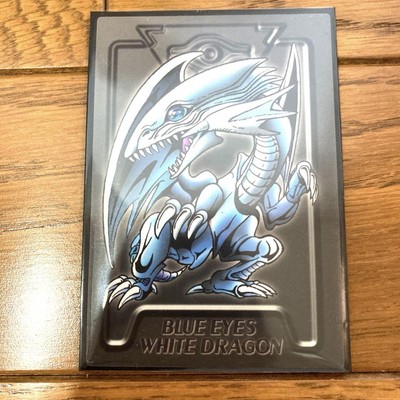 Yu-Gi-Oh! Blue-Eyes White Dragon Card Kaiba Seto Bandai Vintage Used-image