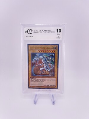 2010 Legendary Collection Blue Eyes White Dragon BCCG 10 Yugioh-image