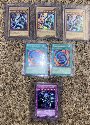 Blue Eyes Ultimate Dragon & White Dragon Set Retro Pack RP01 Yu-Gi-Oh! TCG-image