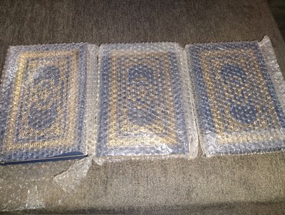 Easton Press Jules Verne Mysterious Island Around World Journey Center Earth Set-image