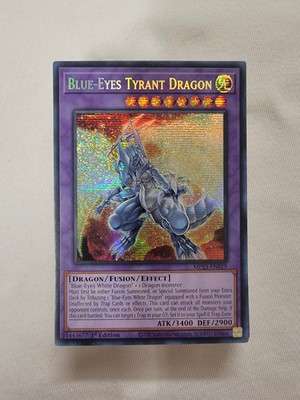 Blue Eyes White Dragon Deck Yugioh Card (44 Cards) Twin Burst Tyrant Ultimate -image