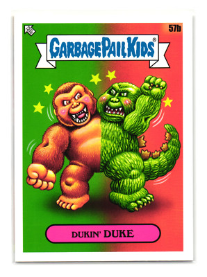 Duking Duke 2023 Garbage Pail Kids King Kong Godzilla Kaiju Sticker-image