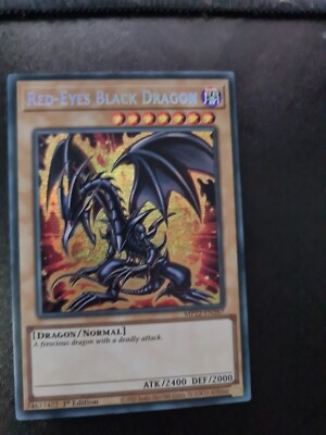 YUGIOH  MP22-EN267  RED-EYES BLACK DRAGON  - PRISMATIC SECRET RARE-image