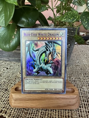 Yu-Gi-Oh! Blue-Eyes White Dragon (Purple) LDS2-EN001 Ultra Rare 1st Edition-image