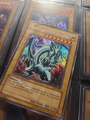 Blue-Eyes White Dragon BPT-003 Secret Rare Yugioh-image