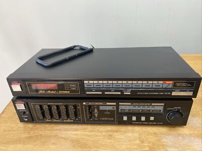 Vintage Fisher CA-39 Stereo Integrated Amplifier & Synthesizer Tuner FM-39 Japan-image