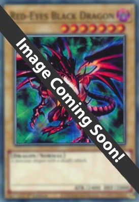 Red-Eyes Black Dragon (4th Art) (Quarter Cent Quarter Century Stampede NM YuGiOh-image