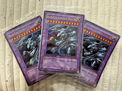 Yu-Gi-Oh! TCG Blue-Eyes Ultimate Dragon Promotional Cards, MINT in ORIGINAL PACK-image