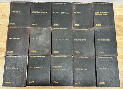 Lot Of 15 The Modern Reader’s Bible  1903-1908 MacMillan Moulton Vintage Set-image