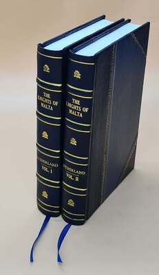 The Achievements Of The Knights Of Malta V. 1-2 1830 [Leather Bound] Set Of 2-image
