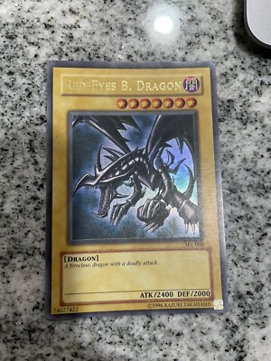 PL Yugioh Red-Eyes Black Dragon SDJ-001 1st Edition Holo Rare Yu-Gi-Oh!-image