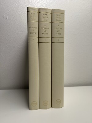 HISTORY OF EGYPT 3 volume Set by PETRIE Earliest Kings Thru 30th Dynasty-image