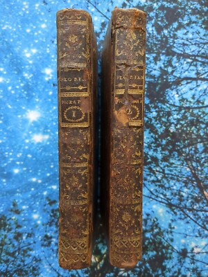 1790 Theater Of Mr. Florian 2 Vol Set Rare Antique French Book Set-image