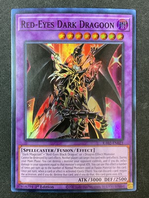 Yu-Gi-Oh TCG #RA02-EN021 Red-Eyes Dark Dragoon 1st Edition Super Rare NM-image