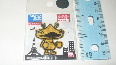Bandai Kanegon Ultraman Series By PansonWorks Embroidered Sticker Tsuburaya MIP-image