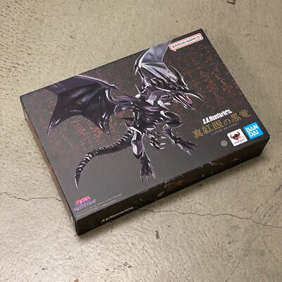 BAS66078: Bandai S.H. MonsterArts Yu-Gi-Oh! Red Eyes Black Dragon Action Figure-image