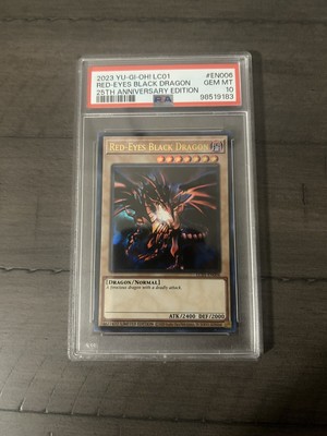 Red-Eyes Black Dragon (25th Anniversary Edition) PSA 10-image