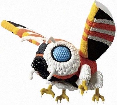 Ichibankuji Godzilla Kong Monster Head Mothra Magnet F Prize Used-image